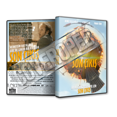 Son Çıkış - 2018 Türkçe Dvd cover Tasarımı